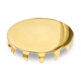 2in Dia | Polished Brass Finish | End Caps | S83-191 Series