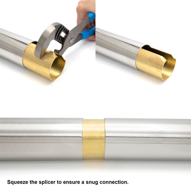 Complete Bar Foot Rail Kit With Combination Brackets