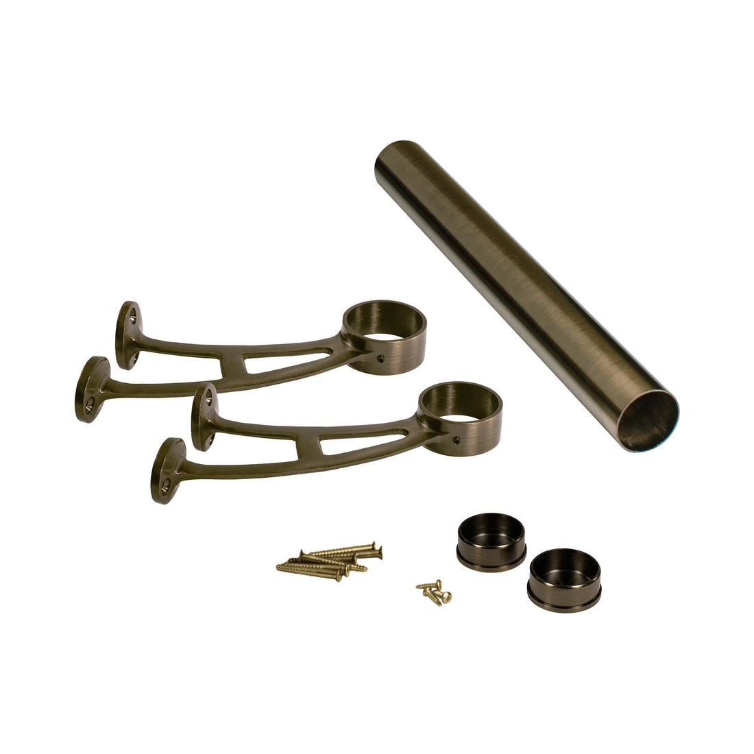 Complete Bar Mount Foot Rail Kit With Bar Mount Brackets