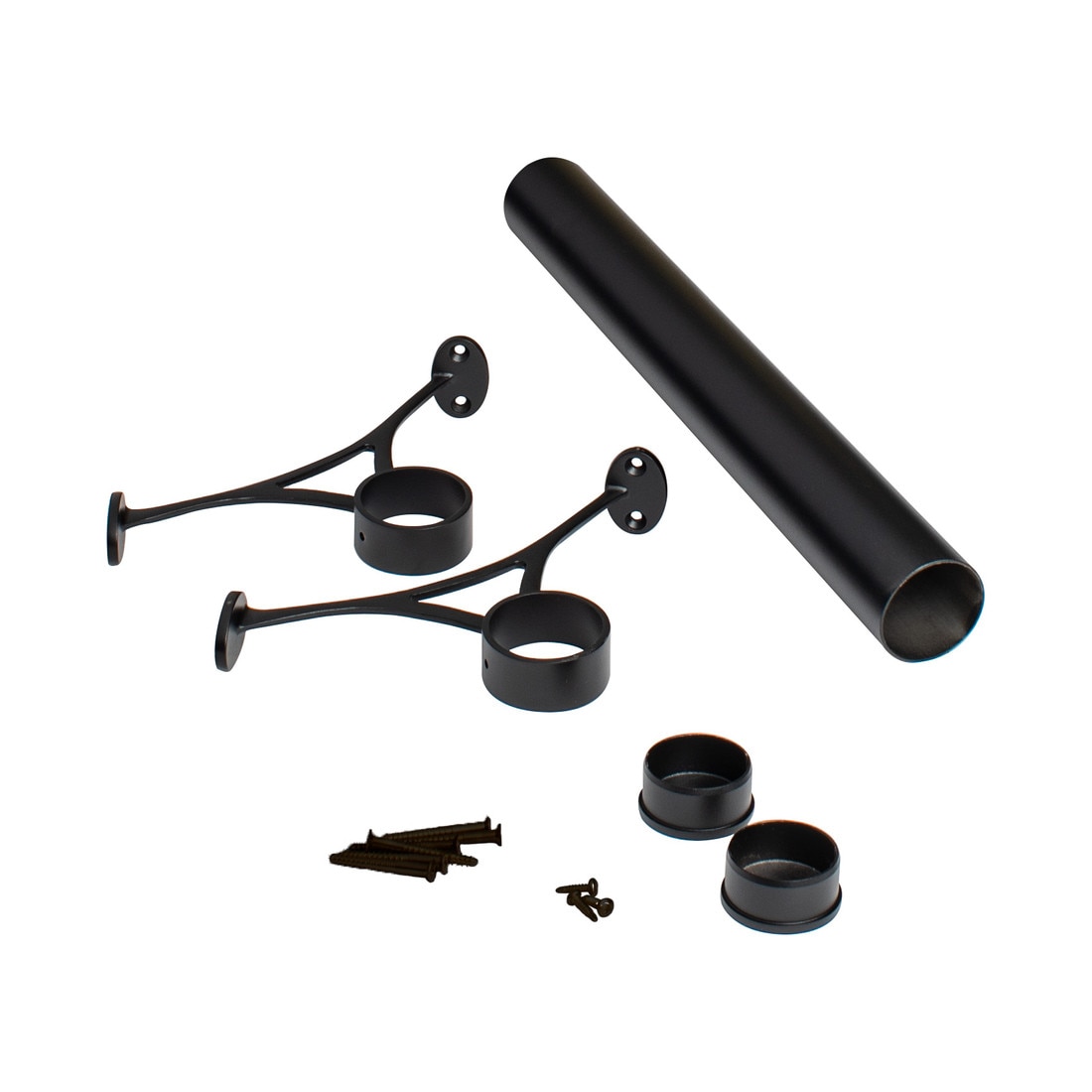 Complete Bar Foot Rail Kit With Combination Brackets