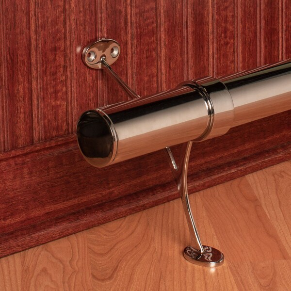 2in Dia x 8ft Long | Complete Bar Foot Rail Kit | S83-200-KIT8 Series