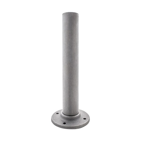 2in Dia x 12in H Steel Finish | Flange