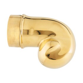 2in Dia | Polished Brass Finish | End Caps | S83-224 Series