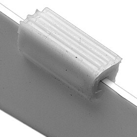 3/4in Long | Ribbed Rubber Shelf Rest Bumper
