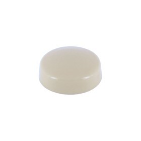 .700" Diameter Beige Polypropylene Pop-On Screw Cover