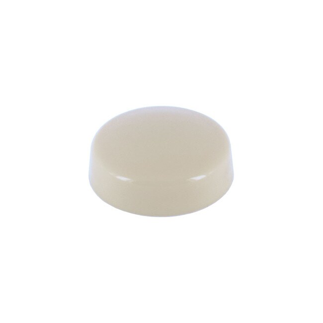 .700" Diameter Beige Polypropylene Pop-On Screw Cover