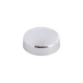 .700" Chrome Finish Polypropylene Pop-On Screw Cover