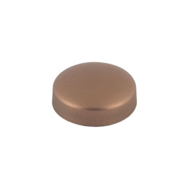 .700" Satin Copper Finish Polypropylene Pop-On Screw Cover