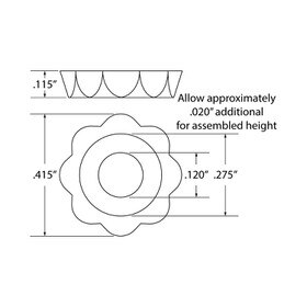 Pop-On Screw Base
