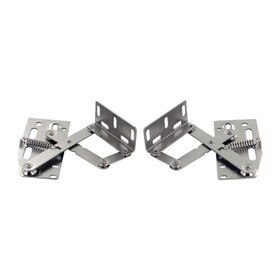 Bright Nickel Finish Steel | Tip Out Tray | Scissor Hinge | SCHIN-761 Series