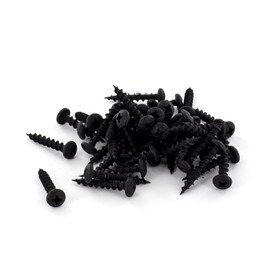 #10 x 1" Black Phillips Drive Pan Head Screw