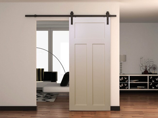 Sliding Barn Door Hardware Kits for Single Wood Doors