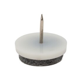 White Light Duty | Felt Bottom Nail-On Glide