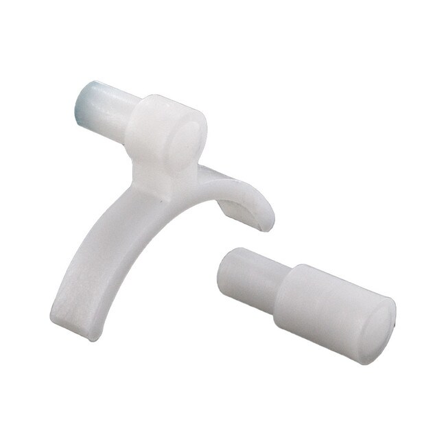 White | 2 Piece Shelf Lock System for 32mm Shelving | SH-103113 Series