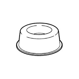 .40in H x .88in W | Circular Depressed 3M Bumpon