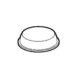 .140in H x .50in Dia | Cylindrical | Quiet Clear Series 3M Bumpon
