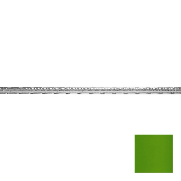Tin Plated Stamped Steel Cornice | 1-1/2in H x 1-1/2in Proj | 4ft Long