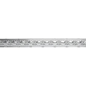 Tin Plated Stamped Steel Cornice | 4in H x 4in Proj | 4ft Long | SM-804 Series