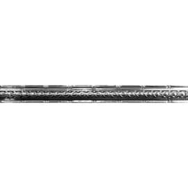 Tin Plated Stamped Steel Cornice | 2-1/2in H x 2-1/2in Proj | 4ft Long | SM-903 Series