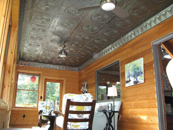 Tin Plated Stamped Steel Cornice | 6in H x 6in Proj | 4ft Long | SM-904 Series
