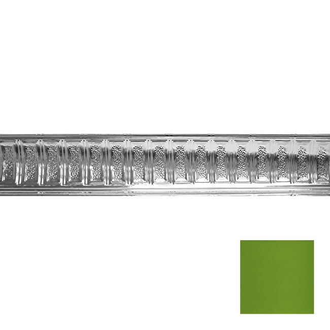 Tin Plated Stamped Steel Cornice | 6in H x 6in Proj | 4ft Long | SM-906 Series