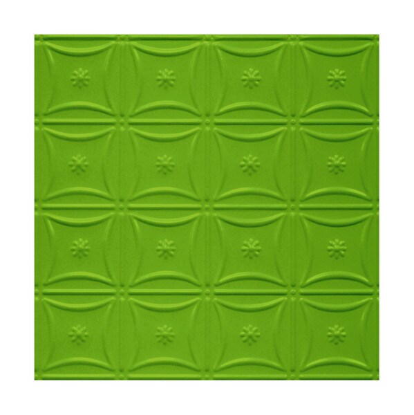 Tin Plated Stamped Steel Ceiling Tile | 2ft Sq | SM-200 Series