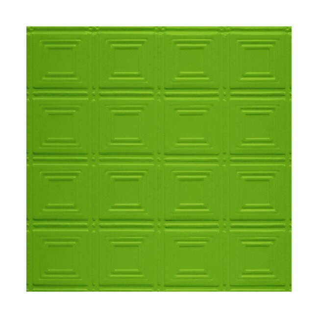 Tin Plated Stamped Steel Ceiling Tile | 2ft Sq | SM-204 Series