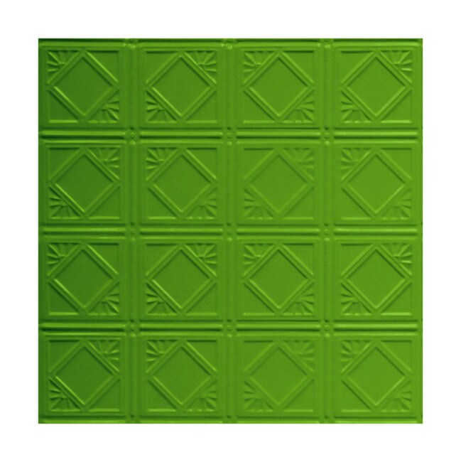 Tin Plated Stamped Steel Ceiling Tile | 2ft Sq | SM-207 Series