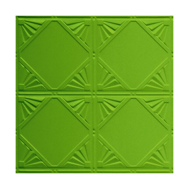 Tin Plated Stamped Steel Ceiling Tile | 2ft Sq | SM-307 Series