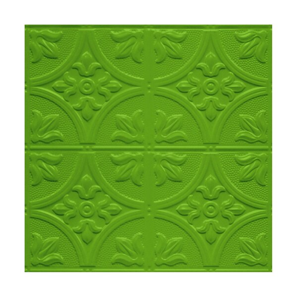 Tin Plated Stamped Steel Ceiling Tile | 2ft Sq | SM-309 Series