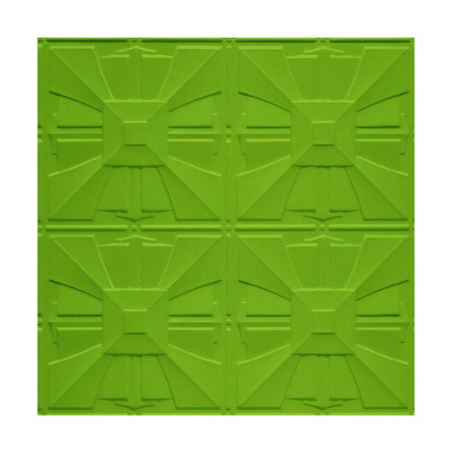 Tin Plated Stamped Steel Ceiling Tile | 2ft Sq | SM-314 Series