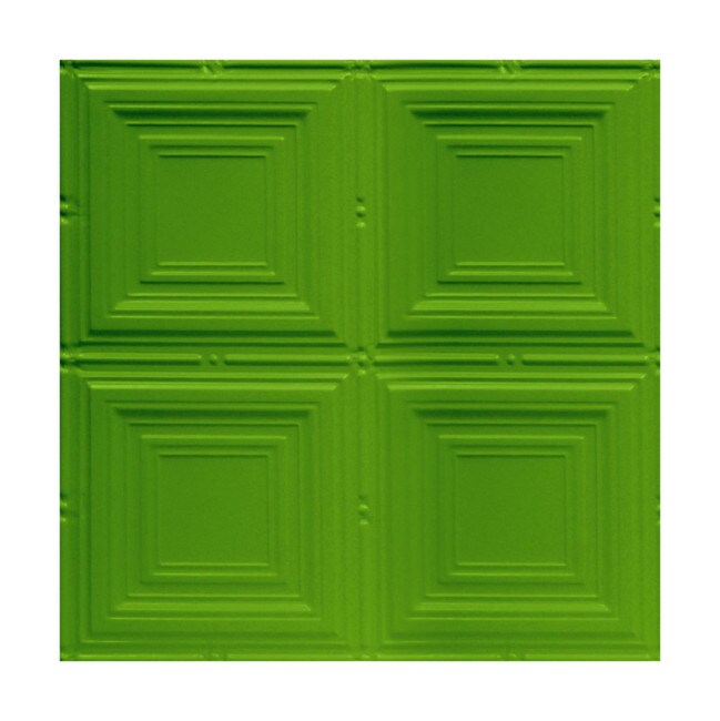 Tin Plated Stamped Steel Ceiling Tile | 2ft Sq | SM-320 Series