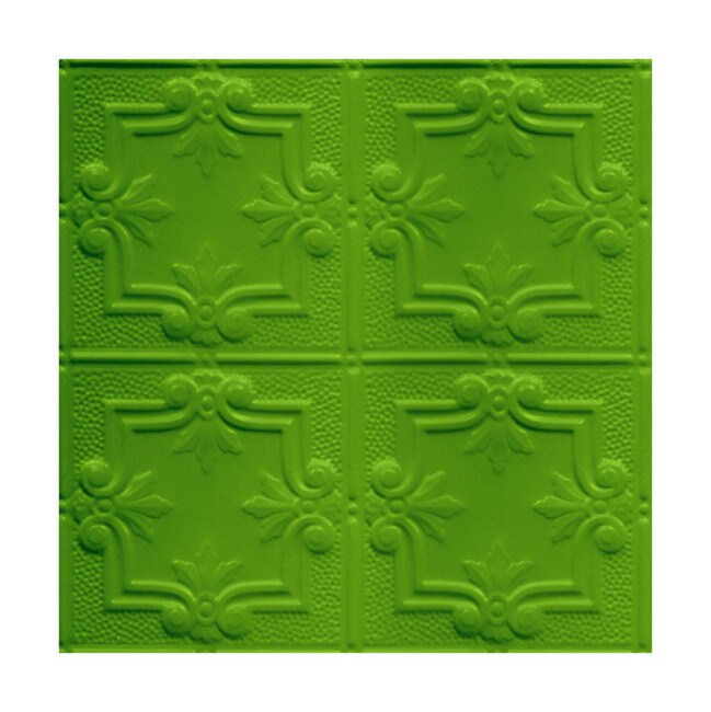 Tin Plated Stamped Steel Ceiling Tile | 2ft Sq | SM-321 Series
