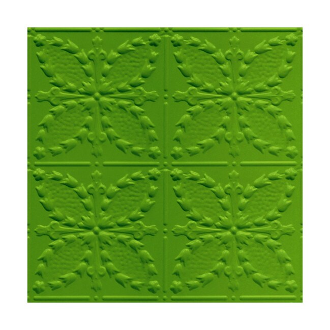 Tin Plated Stamped Steel Ceiling Tile | 2ft Sq | SM-335 Series