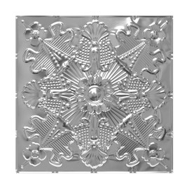 Tin Plated Stamped Steel Ceiling Tile | 2ft Sq | SM-501 Series