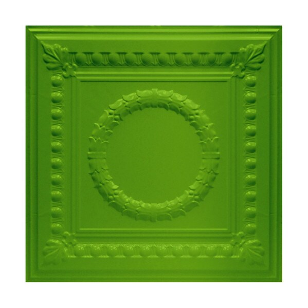 Tin Plated Stamped Steel Ceiling Tile | 2ft Sq | SM-503 Series