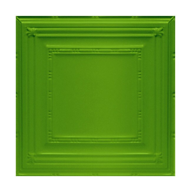 Tin Plated Stamped Steel Ceiling Tile | 2ft Sq | SM-504 Series