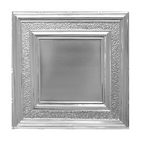 Tin Plated Stamped Steel Ceiling Tile | 2ft Sq | SM-509 Series