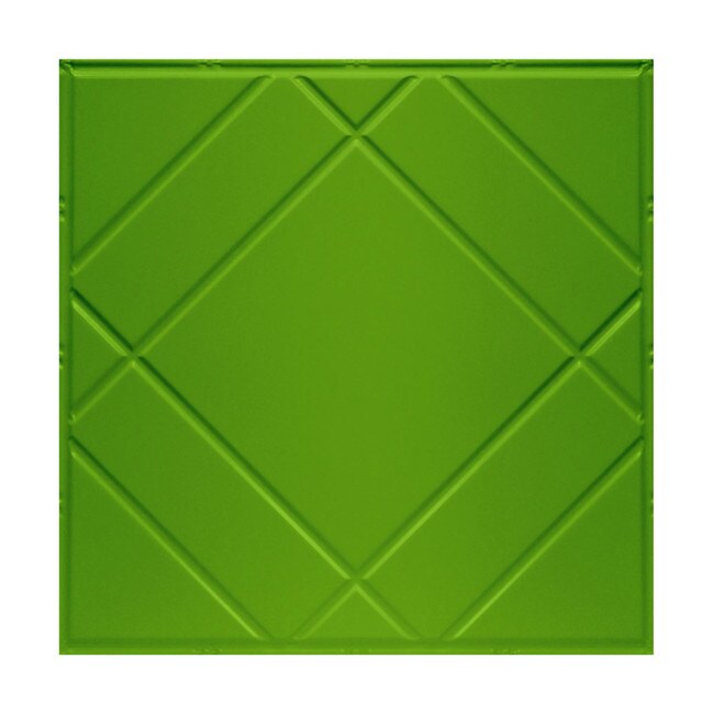 Tin Plated Stamped Steel Ceiling Tile | 2ft Sq | SM-517 Series
