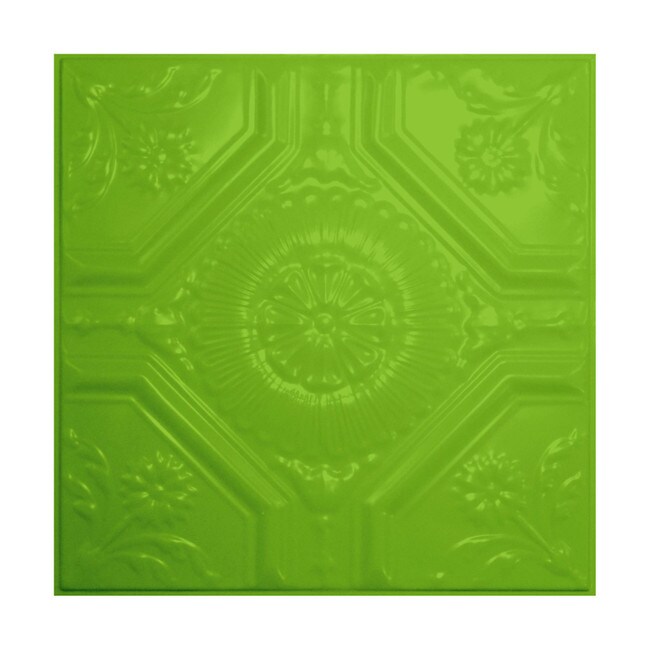 Tin Plated Stamped Steel Ceiling Tile | 2ft Sq | SM-536 Series