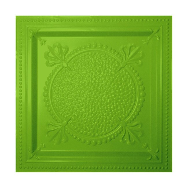 Tin Plated Stamped Steel Ceiling Tile | 2ft Sq | SM-537 Series