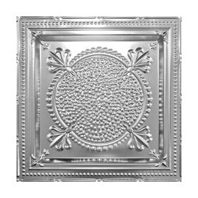 Tin Plated Stamped Steel Ceiling Tile | 2ft Sq | SM-537 Series