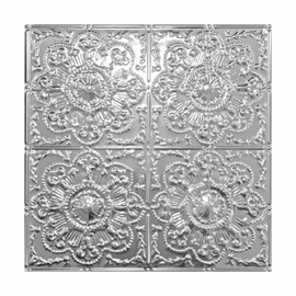 Tin Plated Stamped Steel Ceiling Tile | 2ft Sq | SM-540 Series