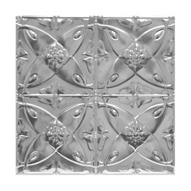 Tin Plated Stamped Steel Ceiling Tile | 2ft Sq | SM-541 Series