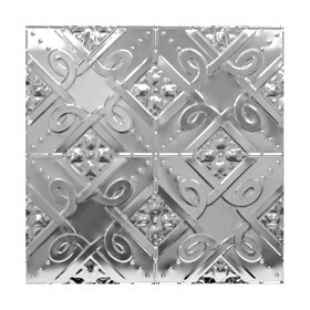 Tin Plated Stamped Steel Ceiling Tile | 2ft Sq | SM-542 Series