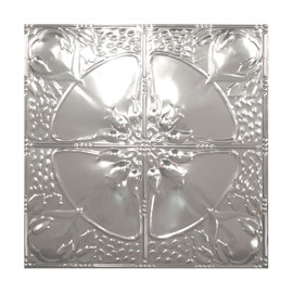 Tin Plated Stamped Steel Ceiling Tile | 2ft Sq | SM-543 Series