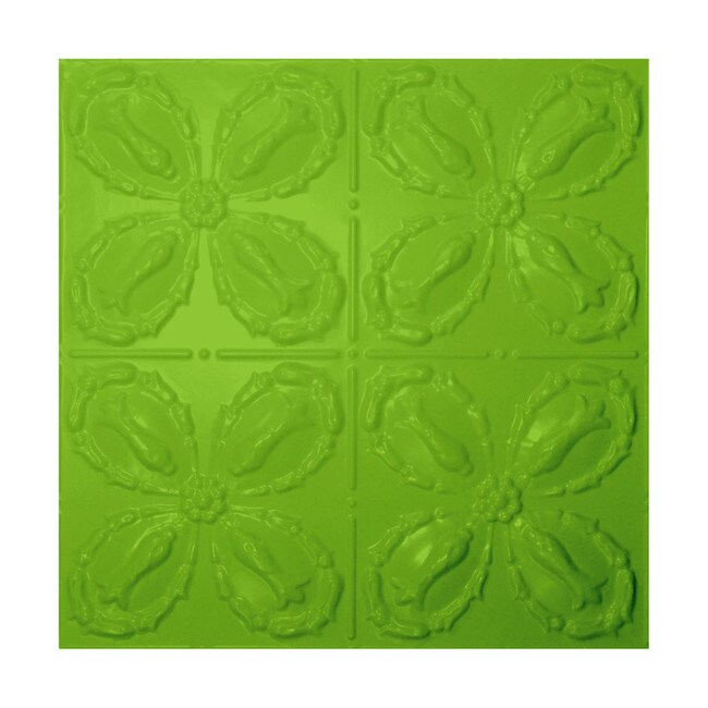 Tin Plated Stamped Steel Ceiling Tile | 2ft Sq | SM-547 Series