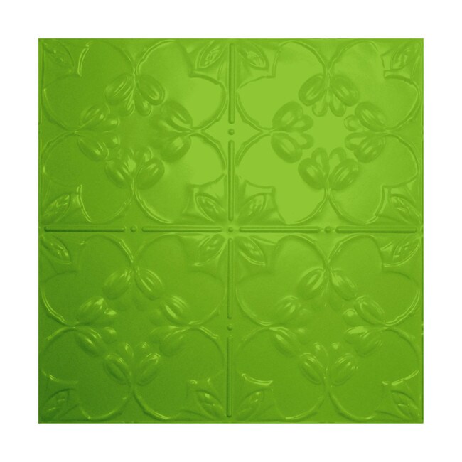 Tin Plated Stamped Steel Ceiling Tile | 2ft Sq | SM-548 Series
