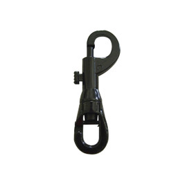 Black Nylon Spring Loaded Retractable Connecting Link