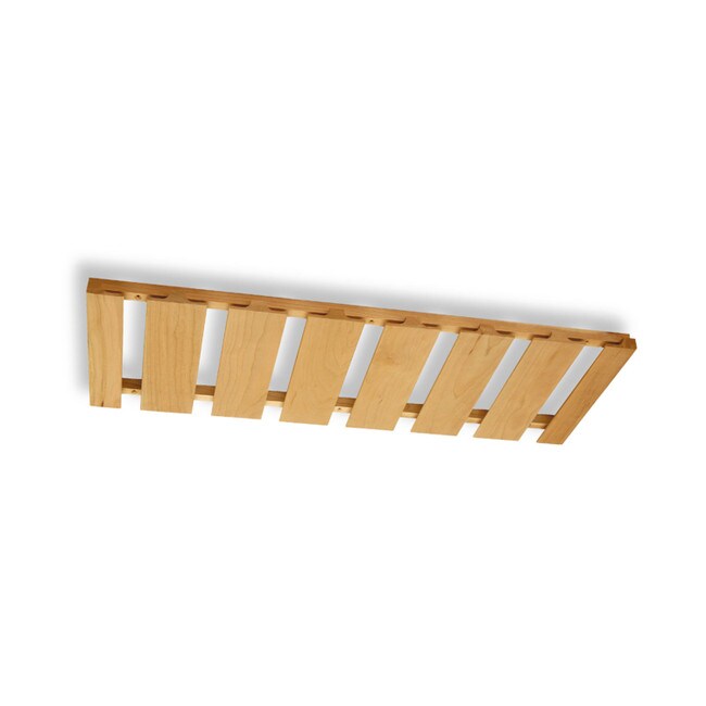 11-1/4" Unfinished Maple Stemware Rack 36" Length
